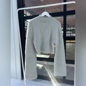 Cozy Cream Long Sleeve Women's Top